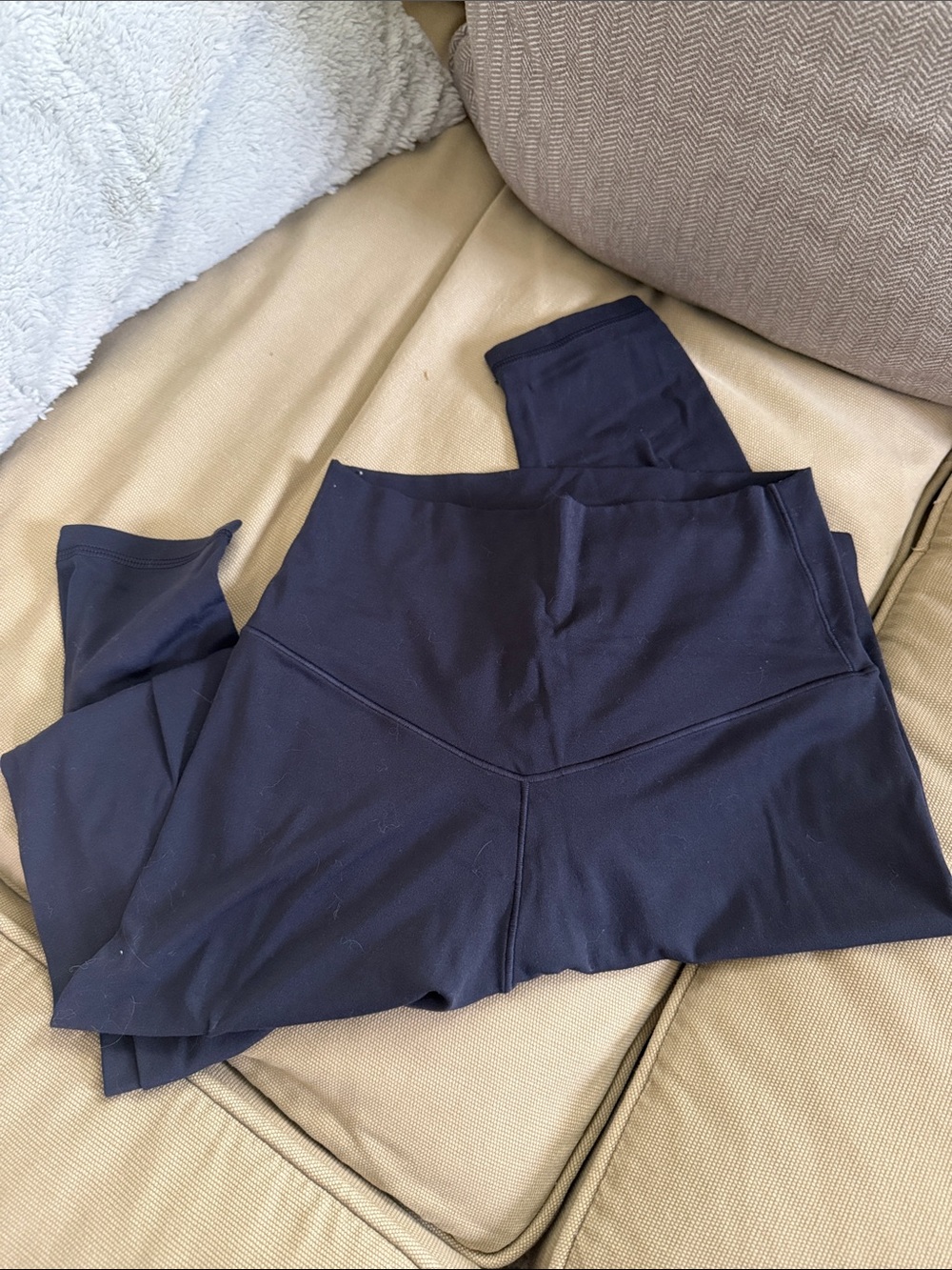 aerie Navy High-Rise Navy Leggings